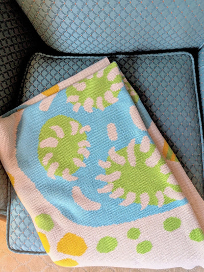 "Tide Pool" Throw Blanket