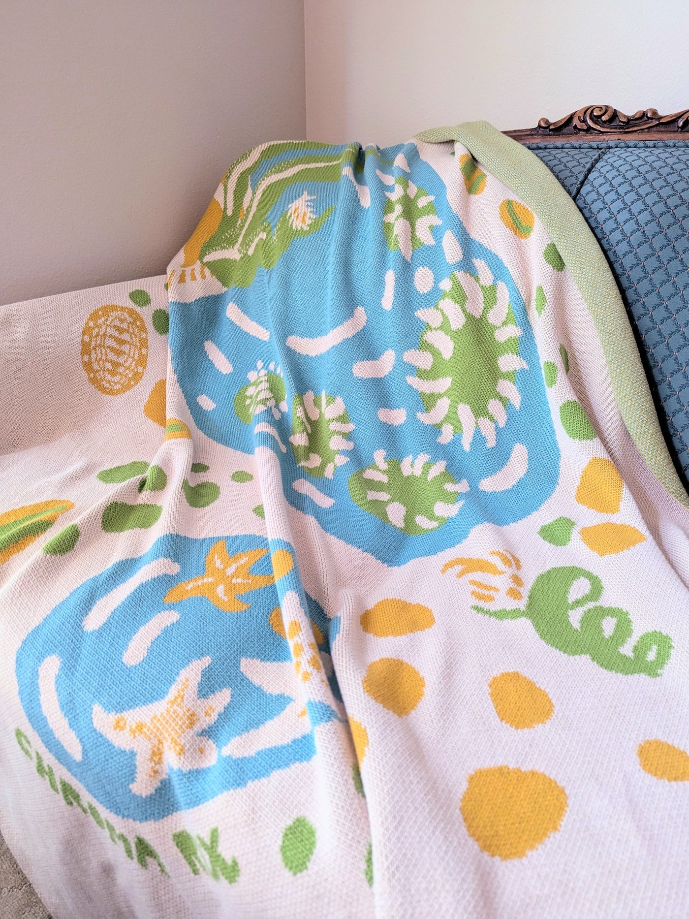 "Tide Pool" Throw Blanket