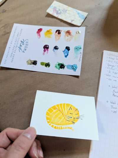 Watercolor Workshop at And Arlen