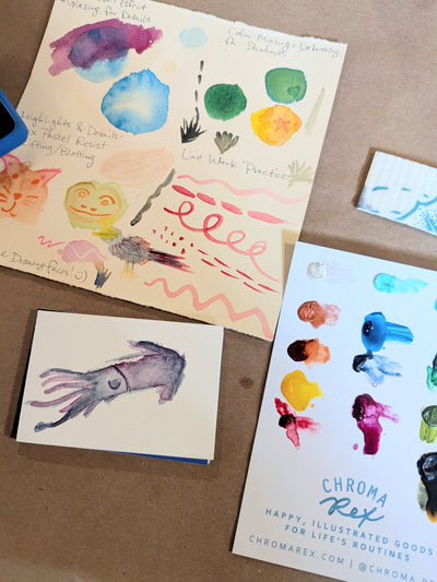 Watercolor Workshop at And Arlen