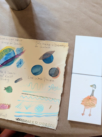 Watercolor Workshop at And Arlen