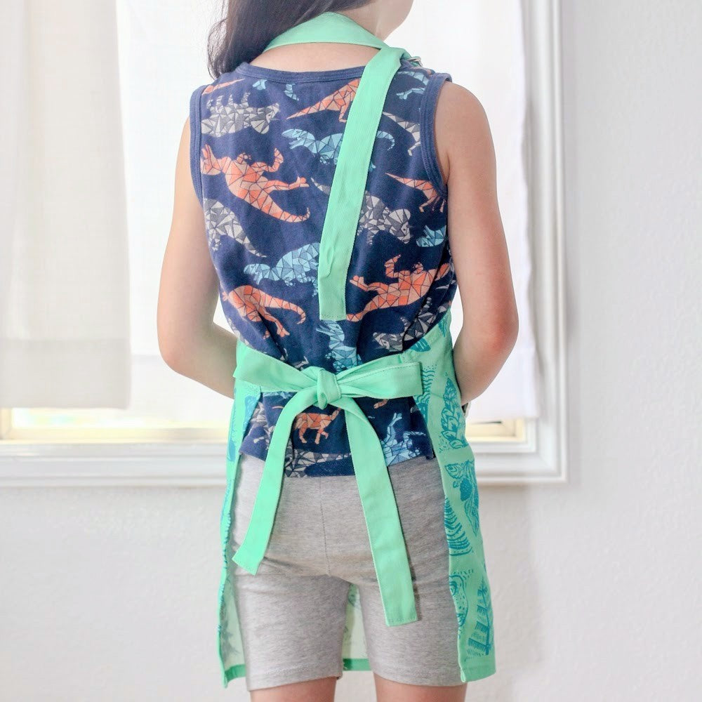 "PNW GREEN" Kiddo Apron