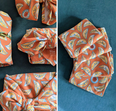 Reusable Gift Wrap Bundle (Set of 4)